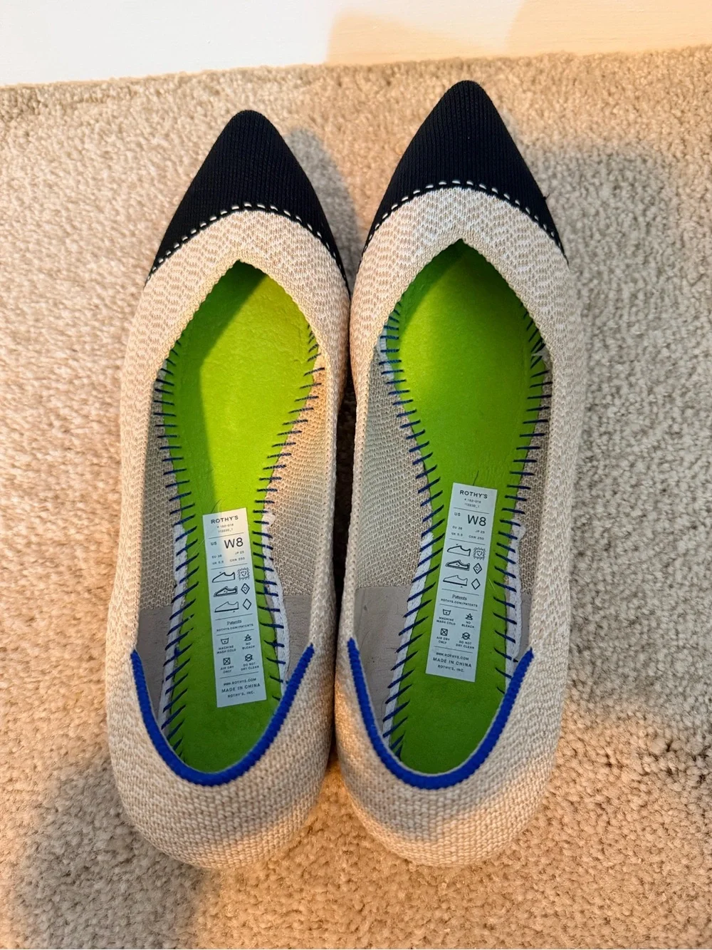 The point II in the cream herringbone